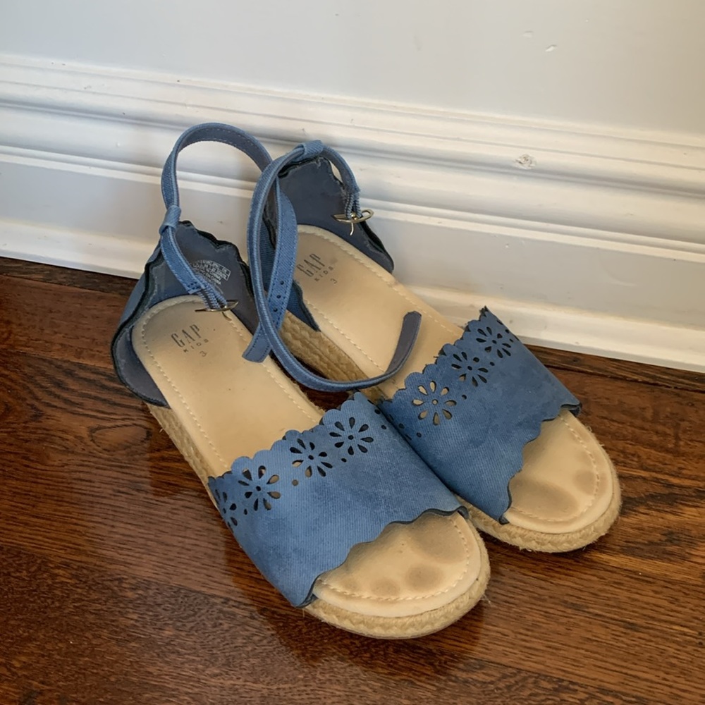 Gap Denim Chambray Jean Sandals